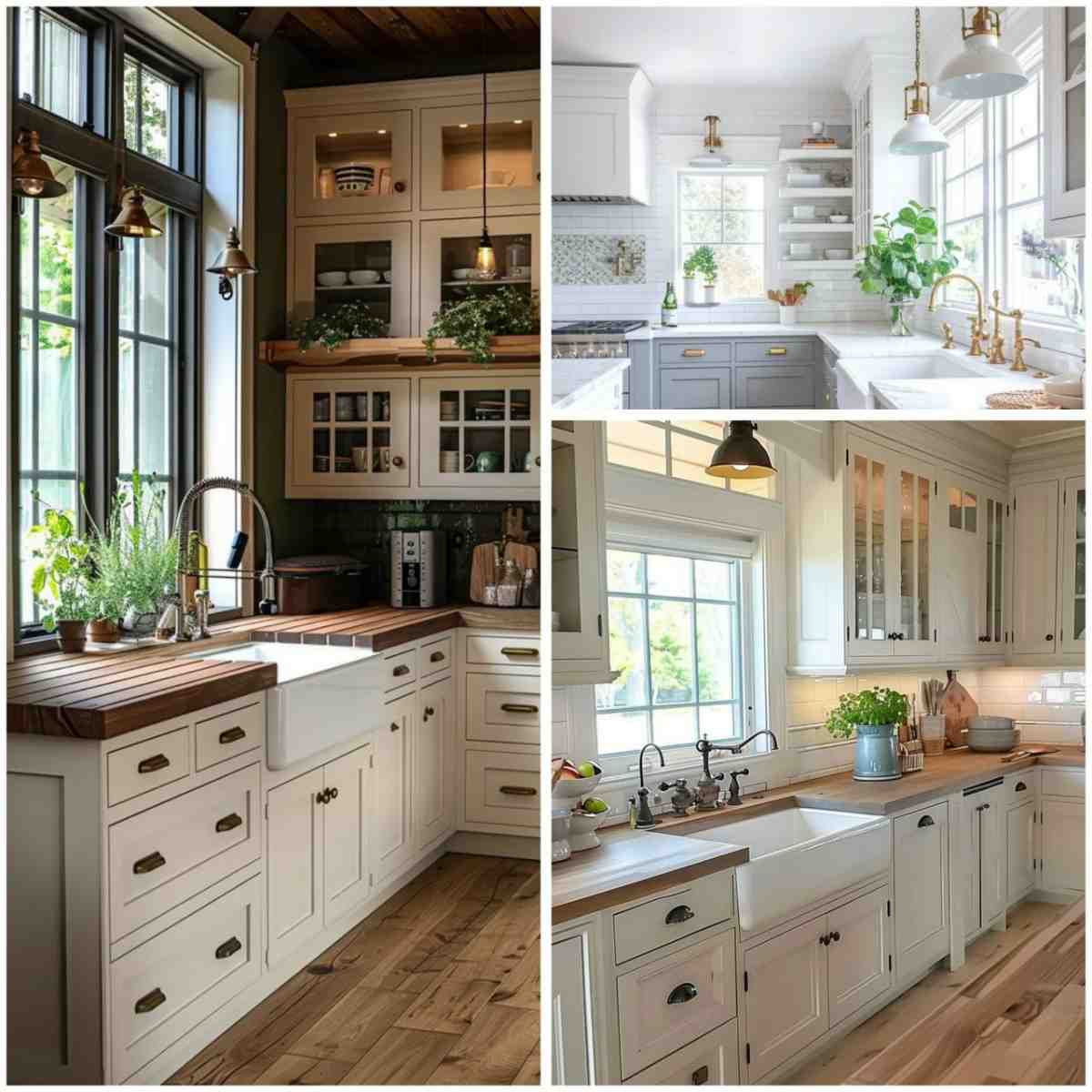انواع بازسازی قبل و بعد آشپزخانه با تعویض کابینت‌، بین کابینتی و وسایل آشپزخانه